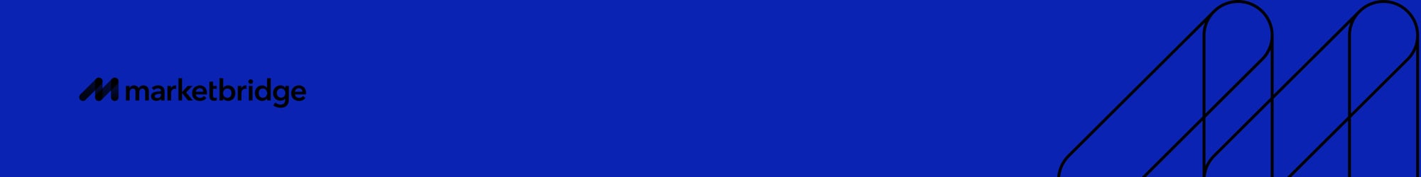 Blue website header
